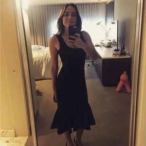 Elizabeth and James Black Formal Dress